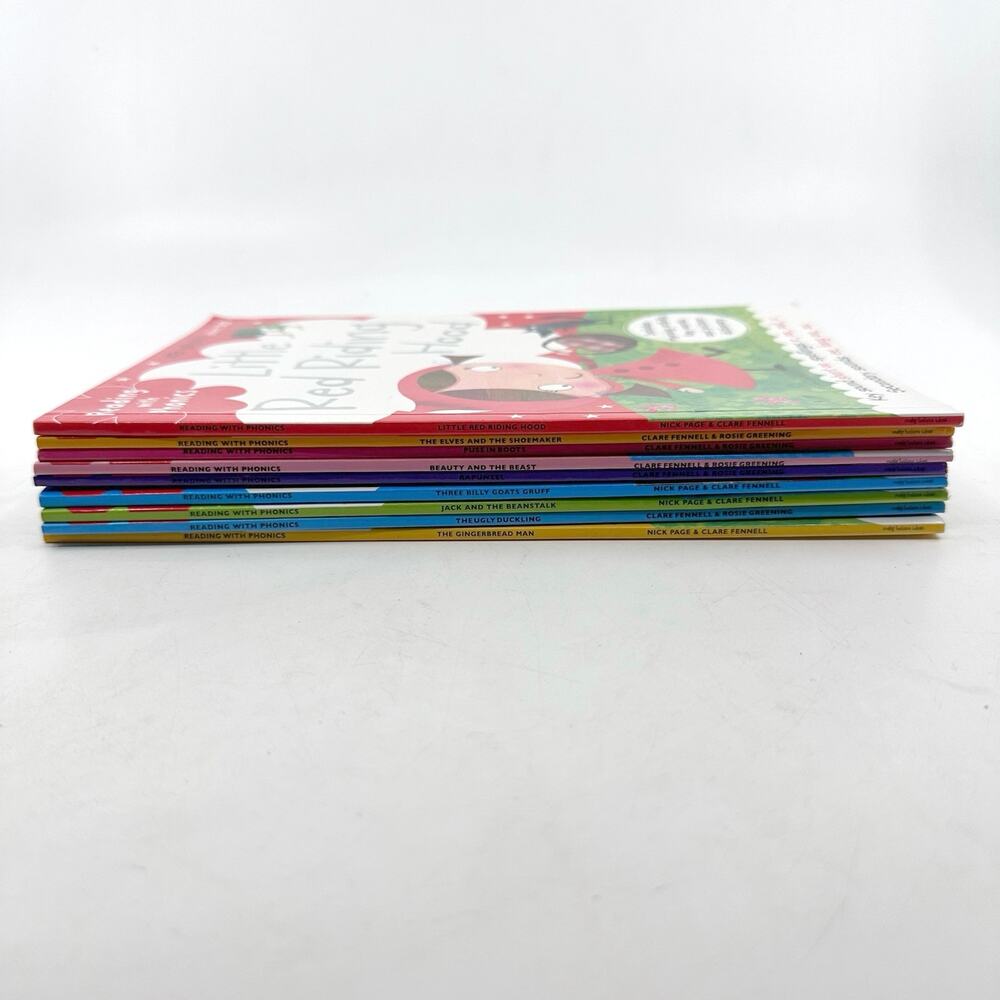 Reading With Phonics 9 Book Set Early Reader Learning Collection Early Literacy